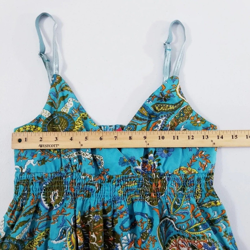 Zoey Beth Floral Paisley Dress Women Size Medium - Picture 6 of 16